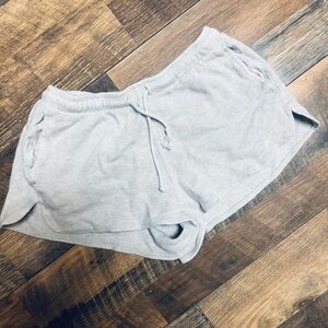 Brandy Melville(John Gault) Light Gray Micro Shorts
